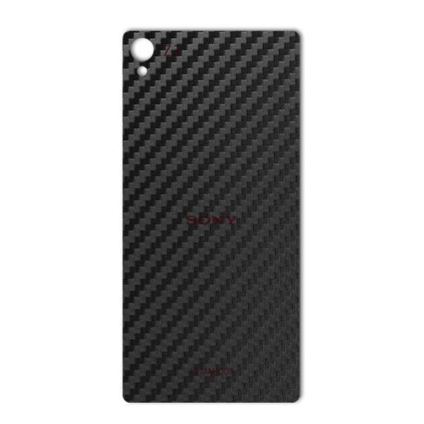 MAHOOT Carbon-fiber Texture Sticker for Sony Xperia Z3، برچسب تزئینی ماهوت مدل Carbon-fiber Texture مناسب برای گوشی Sony Xperia Z3