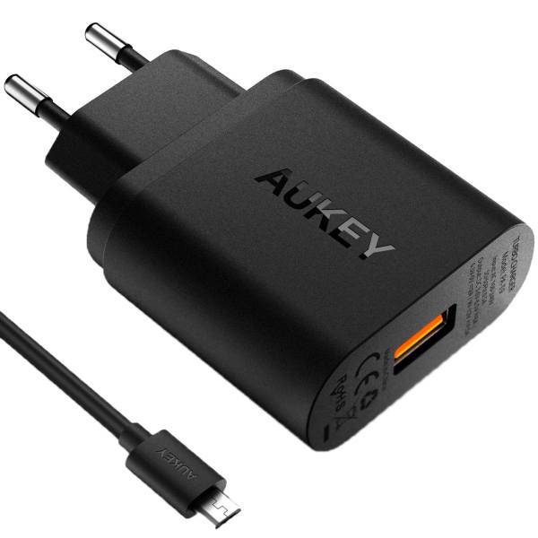Aukey PA-T9 Quick Charge 3.0 Wall Charger، شارژر دیواری آکی مدل PA-T9