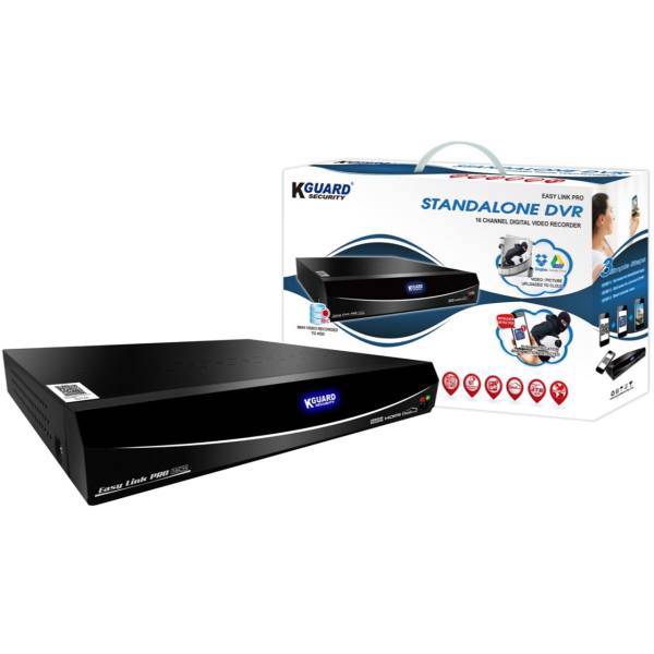 KGUARD EL1622 Network Video Recorder، سیستم امنیتی کی گارد مدل EL1622