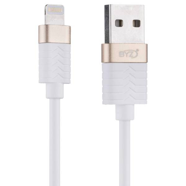 BYZ BL-656 USB to Lightning Cable 1.5m، کابل تبدیل USB به لایتنینگ بی وای زد مدل BL-656 طول 1.5 متر