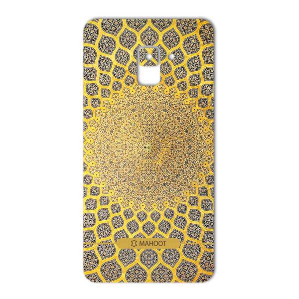MAHOOT Sheikh Lotfollah Mosque-tile Design Sticker for Samsung A8 Plus 2018، برچسب تزئینی ماهوت مدل Sheikh Lotfollah Mosque-tile Designمناسب برای گوشی Samsung A8 Plus 2018