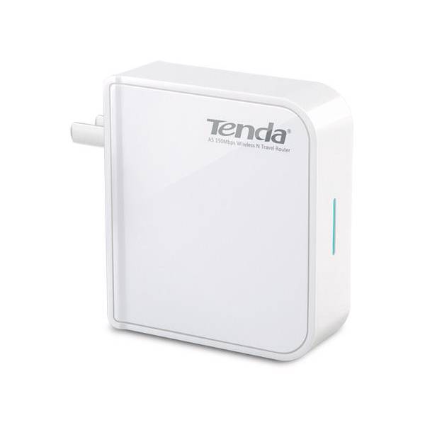 Tenda Wireless N150 Travel Router A5، روتر تک پورت بی‌سیم تندا آ 5