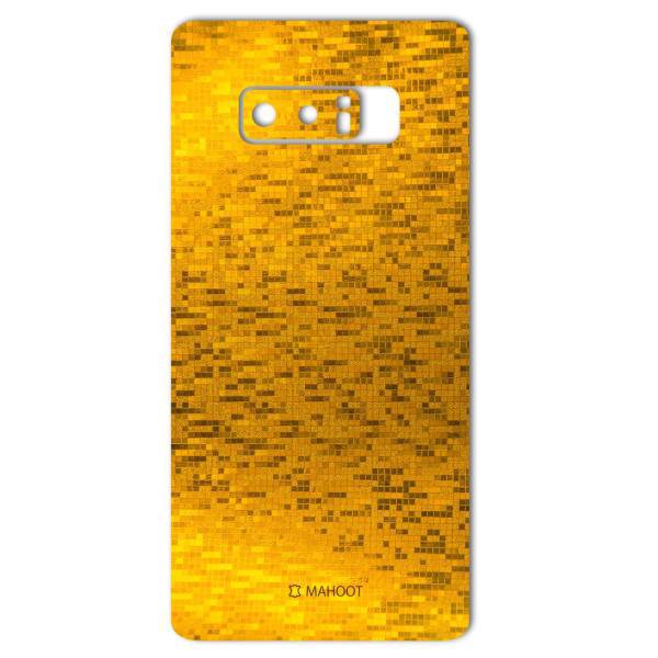 MAHOOT Gold-pixel Special Sticker for Samsung Note 8، برچسب تزئینی ماهوت مدل Gold-pixel Special مناسب برای گوشی Samsung Note 8