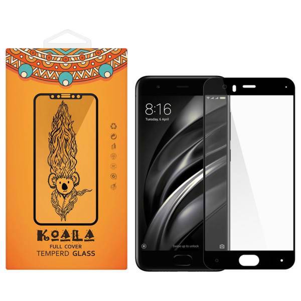 KOALA Full Cover Glass Screen Protector For Xiaomi Mi 6، محافظ صفحه نمایش شیشه ای کوالا مدل Full Cover مناسب برای گوشی موبایل شیائومی Mi 6