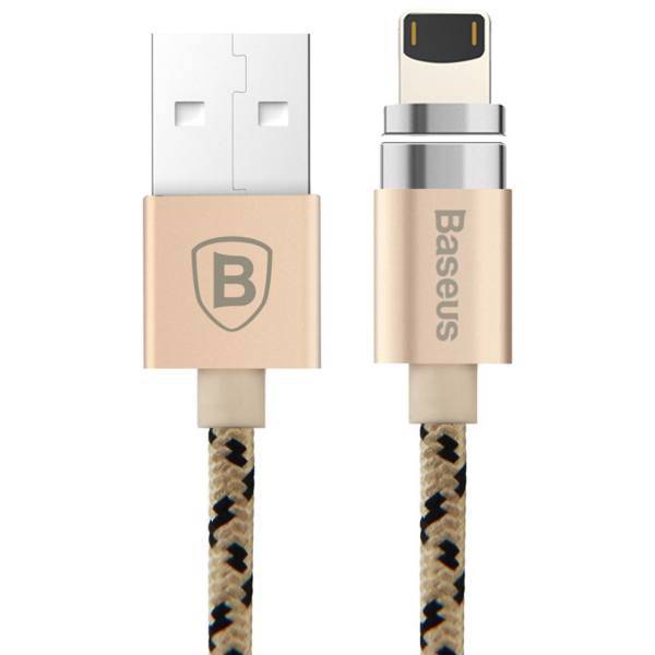Baseus Insnap Magnetic Lightning Cable 1m، کابل تبدیل USB به لایتنینگ مغناطیسی باسئوس مدل Insnap به طول1 متر