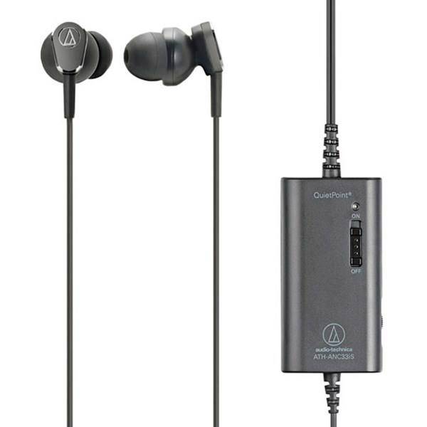 Audio-Technica ATH-ANC33IS In-Ear Headphone، هدفون توگوشی آدیو-تکنیکا مدل ATH-ANC33IS