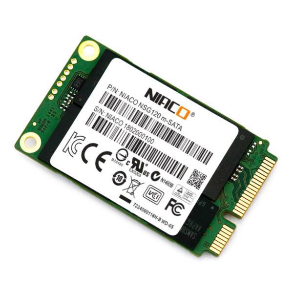 NSG 120 NIACO m-SATA SSD Memory، اس اس دی نیاکو مدل NSG120 ظرفیت 120 گیگا بایت
