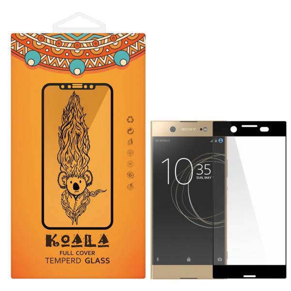 KOALA Full Cover Glass Screen Protector For Sony Xperia XZ1، محافظ صفحه نمایش شیشه ای کوالا مدل Full Cover مناسب برای گوشی موبایل سونی Xperia XZ1