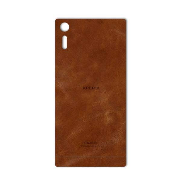 MAHOOT Buffalo Leather Special Sticker for Sony Xperia XZ، برچسب تزئینی ماهوت مدل Buffalo Leather مناسب برای گوشی Sony Xperia XZ