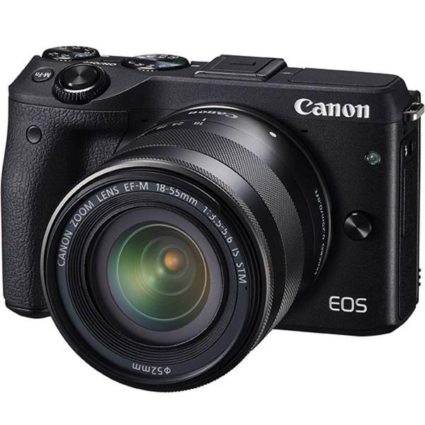 Canon EOS M3 18-55 Digital Camera، دوربین دیجیتال کانن مدل EOS M3 با لنز 18-55