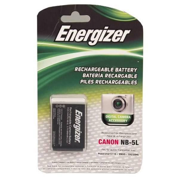 Energizer Canon NB-5L Camera Battery، باتری دوربین انرجایزر مدل کانن NB-5L
