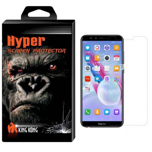 Hyper Full Cover King Kong Nano Flexible Screen Protector For Huawei Honor 9 Lite، محافظ صفحه نمایش نانو فلکسبل کینگ کونگ مدل Hyper Fullcover مناسب برای گوشی هواوی Honor 9 Lite