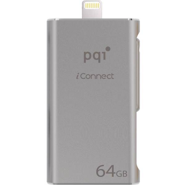 PQI iConnect Flash Memory - 64GB، فلش مموری پی کیو آی مدل iConnect ظرفیت 16 گیگابایت