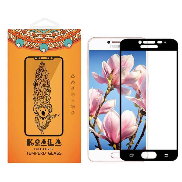 KOALA Full Cover Glass Screen Protector For Samsung Galaxy C5، محافظ صفحه نمایش شیشه ای کوالا مدل Full Cover مناسب برای گوشی موبایل سامسونگ Galaxy C5