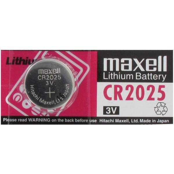 Maxell Lithium CR2025 minicell، باتری سکه ای مکسل مدل CR2025