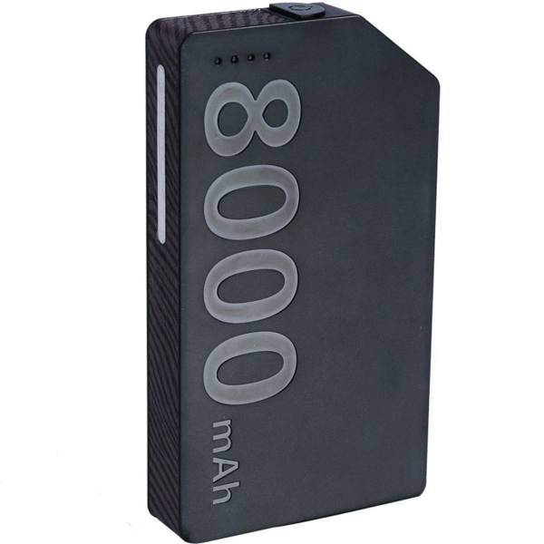 Remax Kang Platinum 8000mAh Black Body Power Bank، شارژر همراه مشکی ریمکس مدل Kang Platinum با ظرفیت 8000 میلی آمپر ساعت
