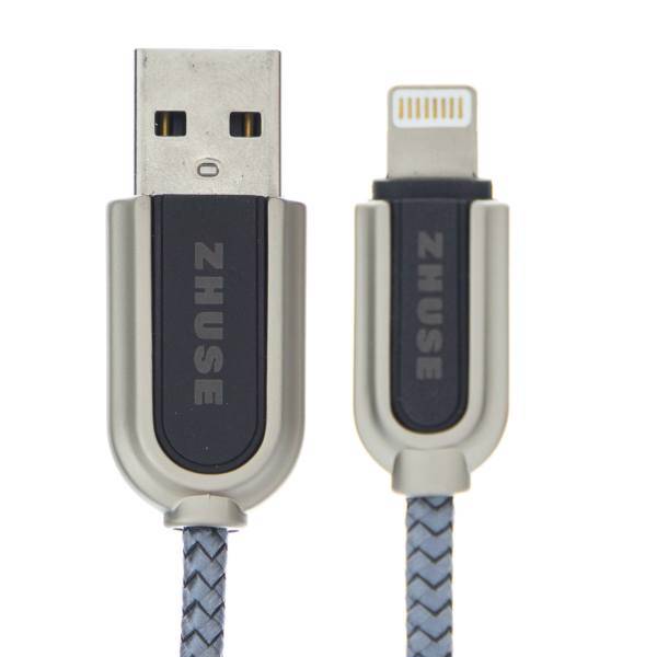 Zhuse ZS-DC-030i USB To Lightning Cable1m، کابل تبدیل USB به لایتنینگ ژوس مدل ZS-DC-030i طول1 متر