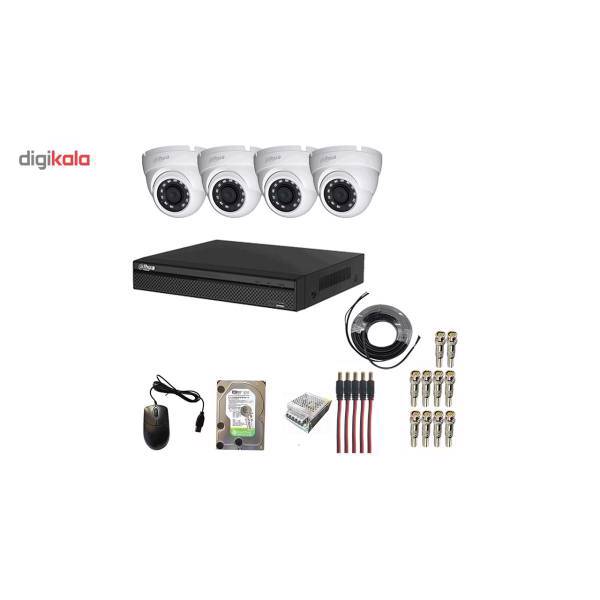 HDCVI 2MP Dahua Ssmart Retail Store Surveillance 4Cameras Network Video Recorder، سیستم امنیتی HDCVI 2MP داهوا اس اسمارت کاربری فروشگاهی 4 دوربین