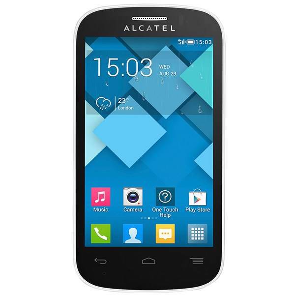 Alcatel One Touch Pop C3 4033X Mobile Phone، گوشی موبایل آلکاتل وان تاچ پاپ C3 - یک سیم کارته