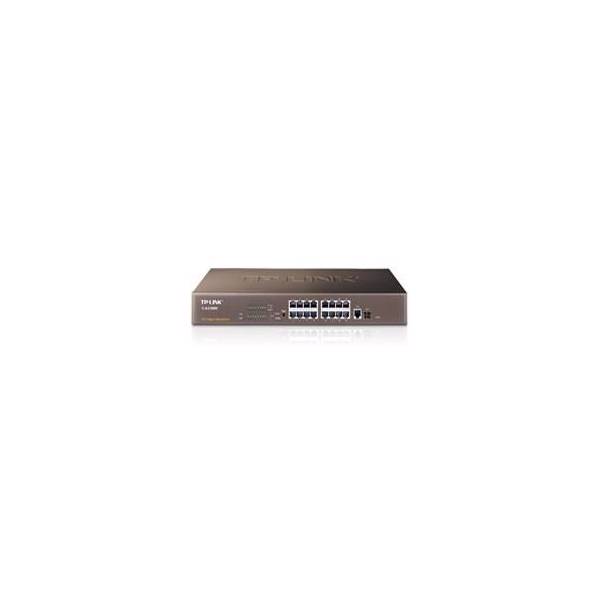TP-LINK TL-SL2218WEB 16-Port 10/100Mbps + 2-Port Gigabit Web Smart Switch، تی پی لینک سوئیچ 18 پورت مدیریتی وب اسمارت TL-SL2218WEB