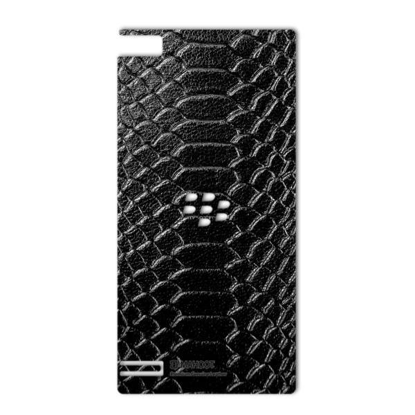 MAHOOT Snake Leather Special Sticker for BlackBerry Z3، برچسب تزئینی ماهوت مدل Snake Leather مناسب برای گوشی BlackBerry Z3