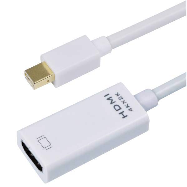 4K MINI DISPLAY PORT TO HDMI ADAPTER، مبدل Mini DisplayPort به HDMI مدل 4K