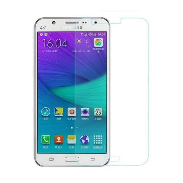 Tempered Glass Screen Protector For Samsung Galaxy J7، محافظ صفحه نمایش شیشه ای مدل Tempered مناسب برای گوشی موبایل سامسونگ Galaxy J7