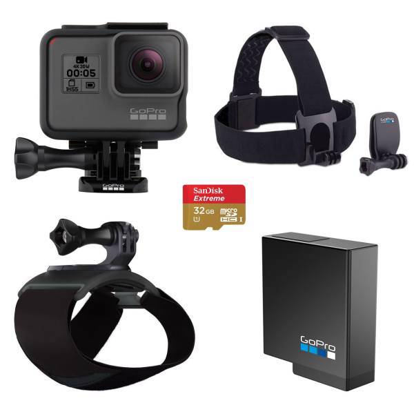 Gopro Hero5 Black Action Camera Set 2، مجموعه دوربین فیلم برداری ورزشی گوپرو مدل HERO5 Black پکیج 2