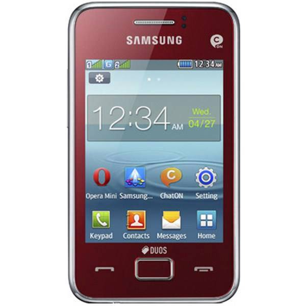 Samsung Rex 80 S5222R Dual SIM Mobile Phone، گوشی موبایل سامسونگ رکس 80 اس 5222 آر دو سیم کارت