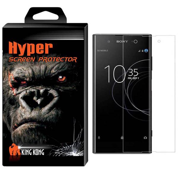 Hyper Protector King Kong Glass Screen Protector For Sony Xperia XA1 Plus، محافظ صفحه نمایش شیشه ای کینگ کونگ مدل Hyper Protector مناسب برای گوشی Sony Xperia XA1 Plus