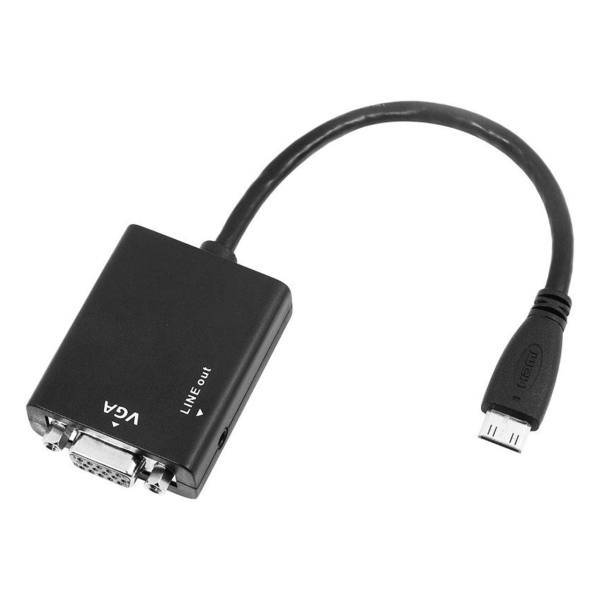 MN mini HDMI to VGA Adapter، مبدل mini HDMI به VGA مدل MN