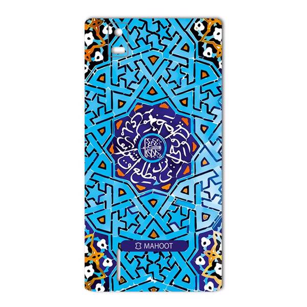 MAHOOT Slimi design-tile Design Sticker for Huawei Ascend P2، برچسب تزئینی ماهوت مدل Slimi design-tile Design مناسب برای گوشی Huawei Ascend P2