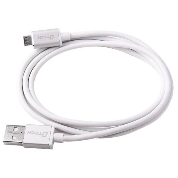 Dtech DT-T0013 USB 2.0 to Micro-USB Cable 1m، کابل تبدیل USB به Micro-USB دیتک مدل DT-T0013 به طول 1 متر