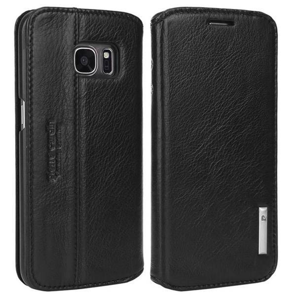 Pierre Cardin PCS-P03 Leather Cover For Samsung Galaxy S7، کاور چرمی پیرکاردین مدل PCS-P03 مناسب برای گوشی سامسونگ گلکسی S7