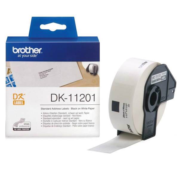 Brother DK-11201 Label Printer Label، برچسب پرینتر لیبل زن برادر مدل DK-11201