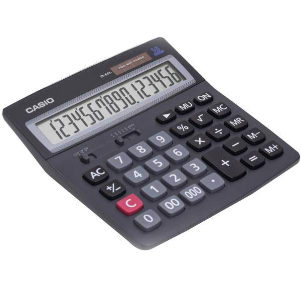 Casio D-60L Calculator، ماشین حساب کاسیو مدل D-60L