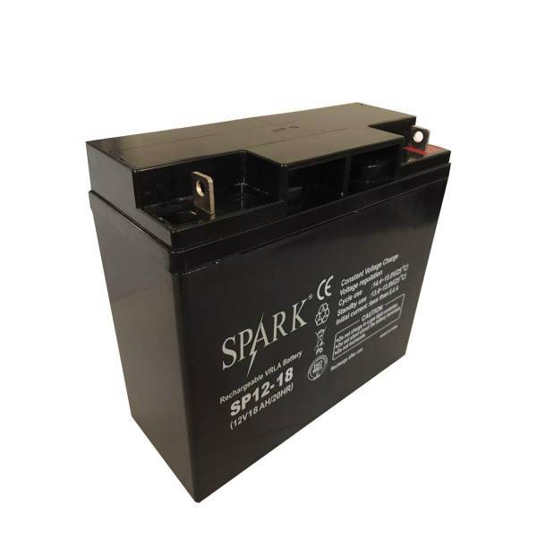 Spark Rechargeable Battery 12V- 18Ah، باتری12 ولت 18 آمپر اسپارک مدل SP12-18