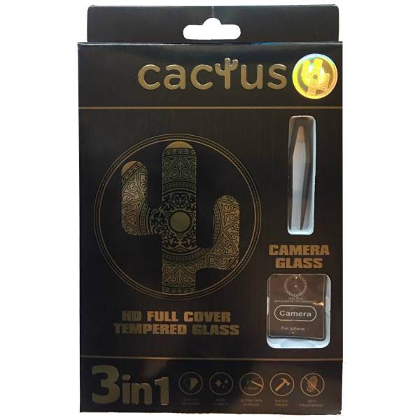 محافظ صفحه نمایش شیشه ای CACTUS مدل 5D مناسب برای گوشی iphone 8 plus