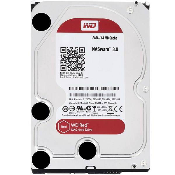 Western Digital Red Edition 5TB 64MB Cache Internal Hard Drive WD50EFRX، هارد دیسک اینترنال وسترن دیجیتال مدل Red Edition ظرفیت 5 ترابایت 64 مگابایت کش WD50EFRX