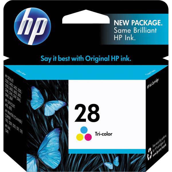 HP 28 Color Cartridge، کارتریج پرینتر اچ پی 28 رنگی