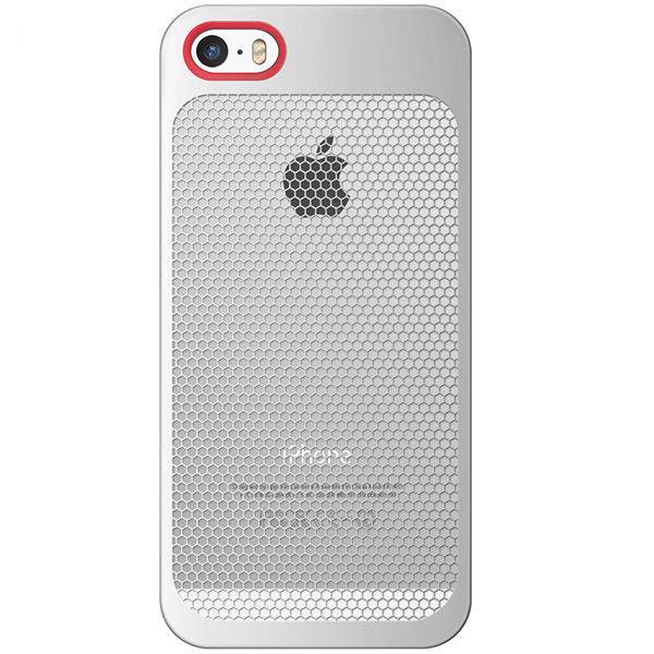 Apple iPhone 5/5S Sevenmilli Hexa Series Cover - Red، کاور سون میلی سری Hexa مناسب برای گوشی موبایل آیفون 5/5S - قرمز