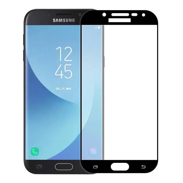 Tempered Full Cover Glass Screen Protector For Samsung Galaxy J5 Pro، محافظ صفحه نمایش شیشه ای تمپرد مدل Full Cover مناسب برای گوشی موبایل سامسونگ Galaxy J5 Pro