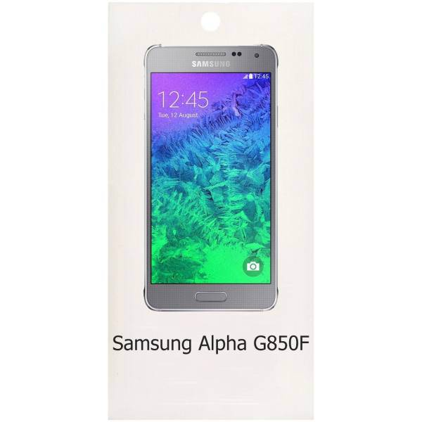 Sum Plus Glass Screen Protector For Samsung Galaxy Alpha G850F، محافظ صفحه نمایش شیشه ای مدل Sum Plus مناسب برای گوشی موبایل سامسونگ Galaxy Alpha G850F