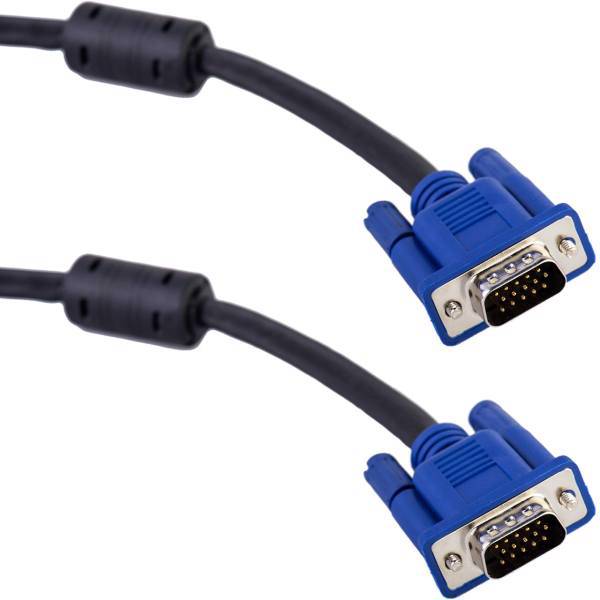D-net VGA HD Cable With Ethernet 5m، کابل دی-نت مدل HD VGA همراه با اترنت به طول 5 متر