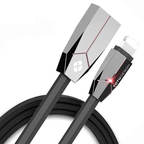Totu Design Alien-XI USB To Lightning Cable 1.2m، کابل تبدیل USB به لایتنینگ توتو دیزاین مدل Alien-XI به طول 1.2 متر