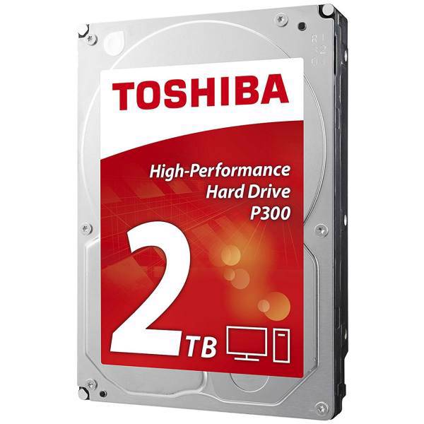 Toshiba P300 HDWD120EZSTA Internal Hard Drive - 2TB، هارددیسک اینترنال توشیبا مدل P300 HDWD120EZSTA ظرفیت 2 ترابایت