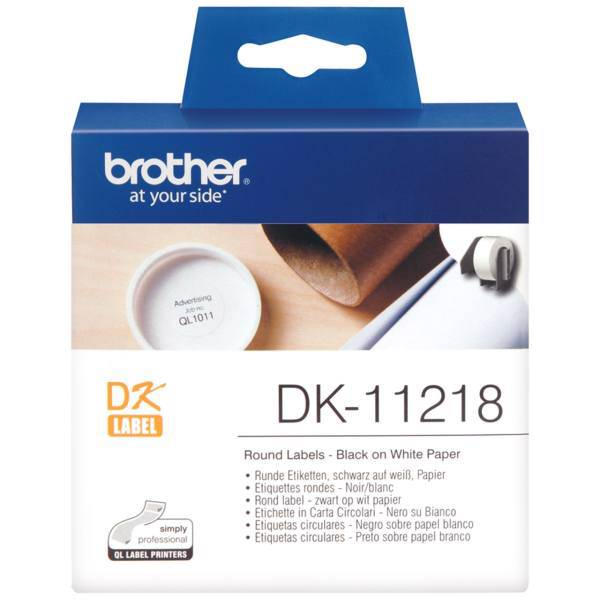 Brother DK-11218 Label Printer Label، برچسب پرینتر لیبل زن برادر مدل DK-11218