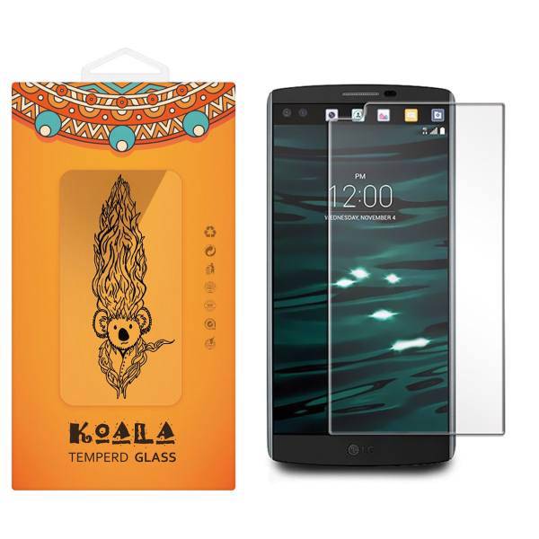 KOALA Tempered Glass Screen Protector For LG V10، محافظ صفحه نمایش شیشه ای کوالا مدل Tempered مناسب برای گوشی موبایل ال جی V10