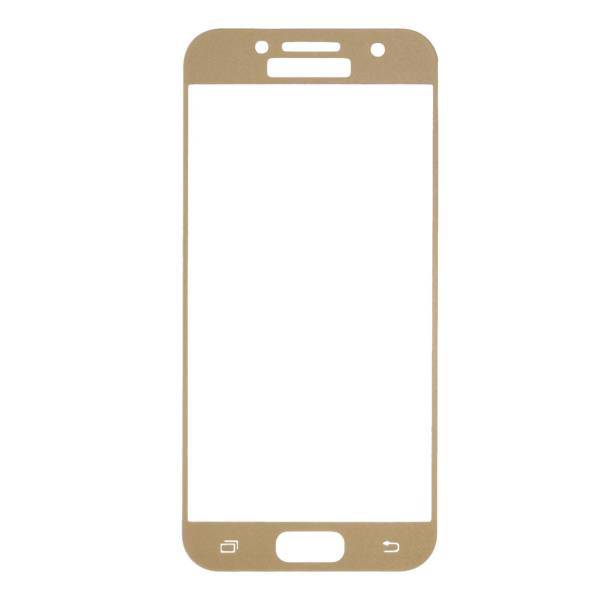 Tempered Full Cover Glass Screen Protector For Samsung Galaxy A3 2017، محافظ صفحه نمایش شیشه ای تمپرد مدل Full Cover مناسب برای گوشی موبایل سامسونگ Galaxy A3 2017