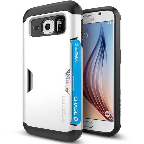 Samsung Galaxy S6 Spigen Slim Armor CS Cover، کاور اسپیگن مدل Slim Armor CS مناسب برای گوشی موبایل سامسونگ گلکسی اس 6